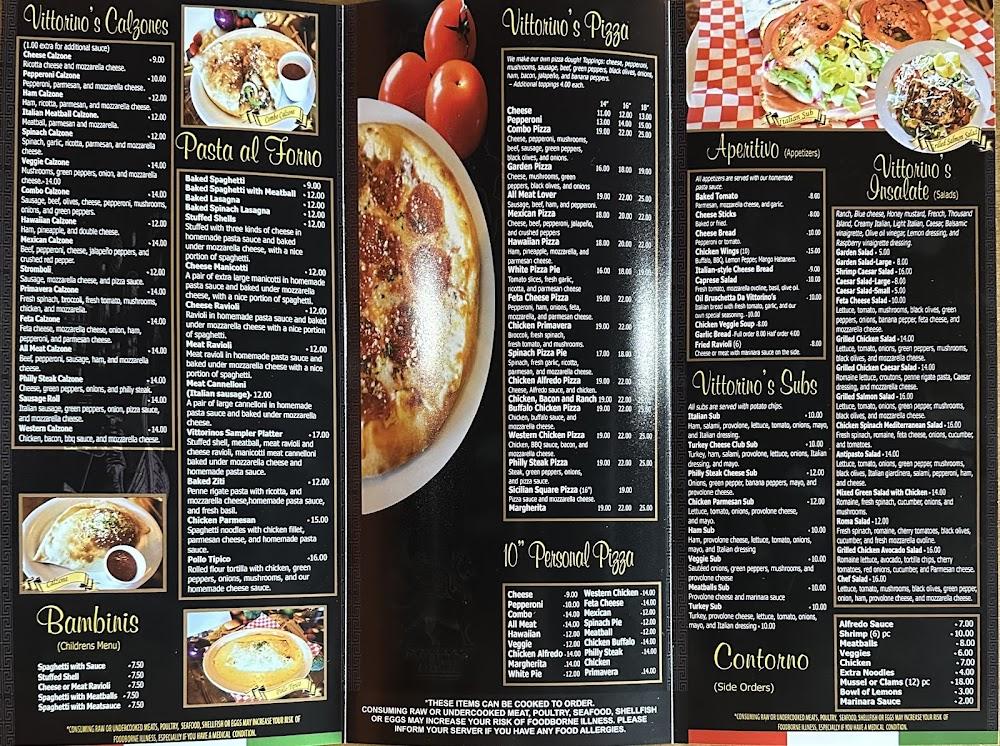 Vittorino's Cucina Menu image 1