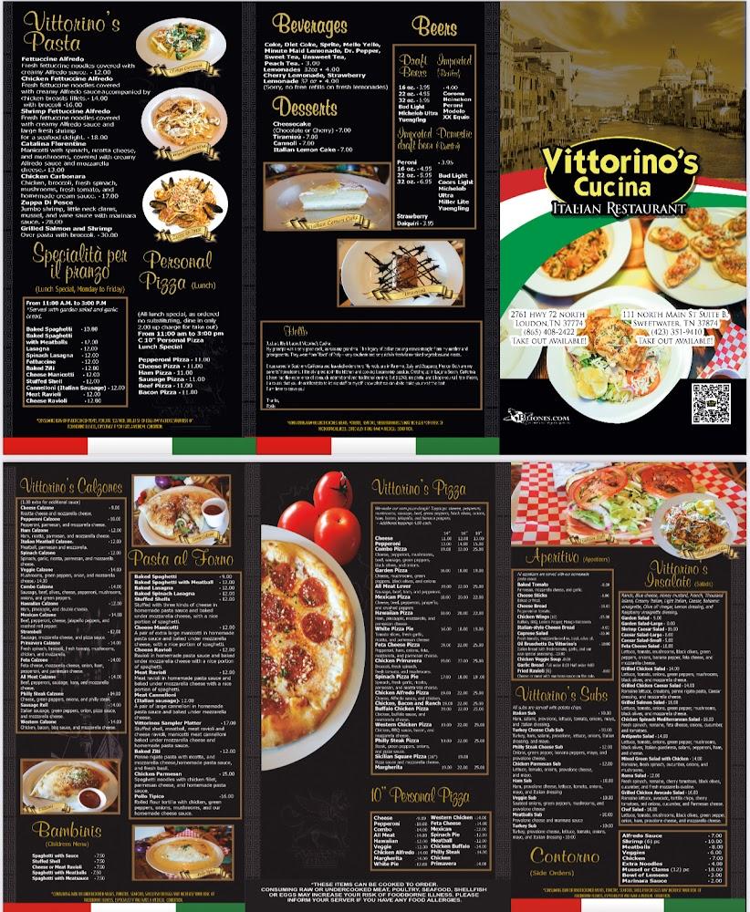 Vittorino's Cucina Menu image 2